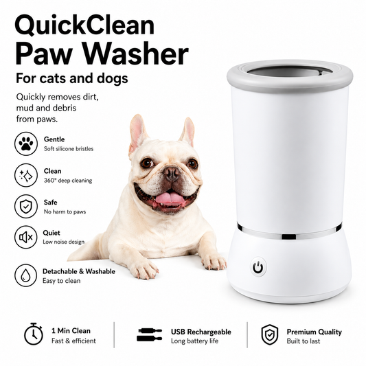 QuickClean Paw Washer