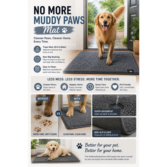 NoMoreMuddyPaws Mat