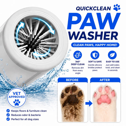 QuickClean Paw Washer